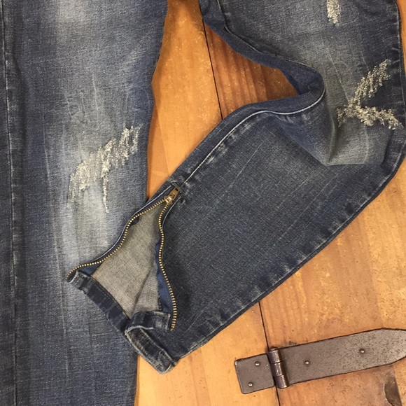 One Teaspoon Trashed Free Birds Jeans - Picture 4 of 7